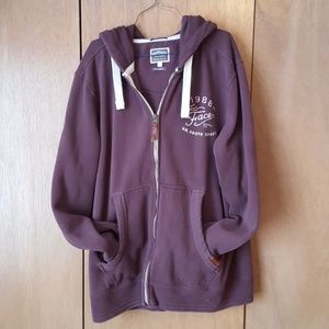 Super Soft Fat Face Zipper Hoodie